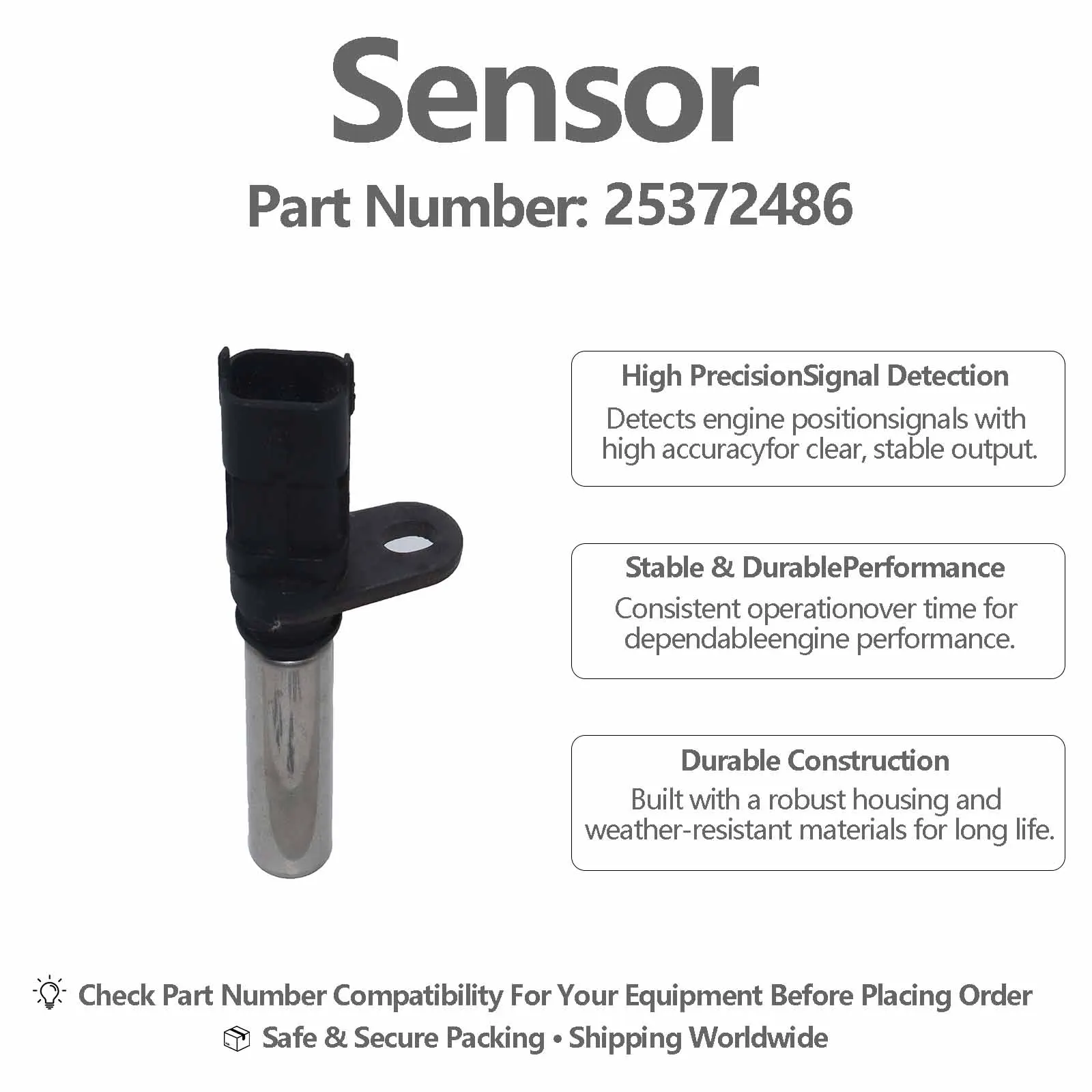 Sensor 25372486 For Construction machinery parts