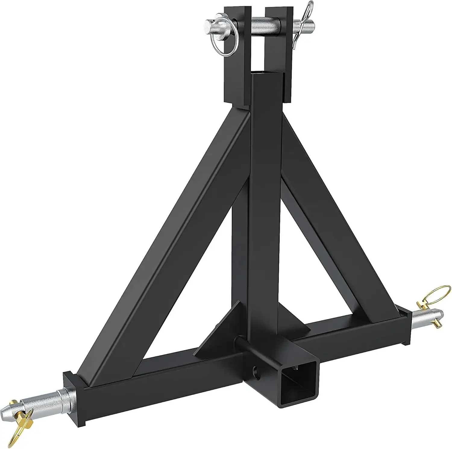 

3-точечный сцепный сцепь прицепа с 2-дюймовым приемником, адаптером для сцепного устройства тягача, шаровой сцеп для приемника прицепа