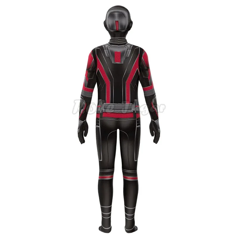 새로운 Ant Man 3 코스프레 의상 어린이 업그레이드 Quantumania 슈퍼 히어로 슈트 소년 점프 슈트 생일 파티 멋진 드레스 할로윈 의상