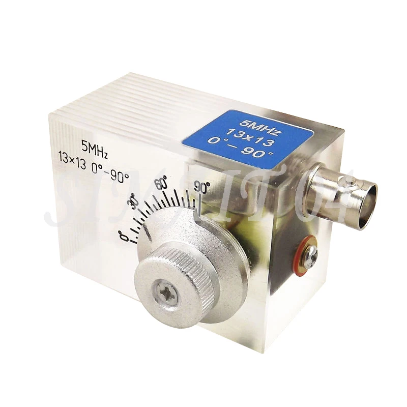 0-90° Variable Angle Adjustable Ultrasonic Transducer: Straight & Shear Wave Probes