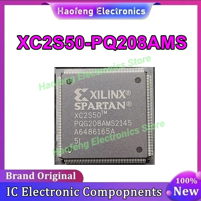 

XC2S50-PQ208AMS XC2S50PQG208AMS XC2S50-5PQ208C IC chipset New in stock