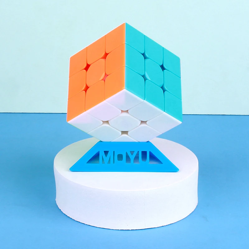 Qiyi żagiel W 3x3 profesjonalna magiczna kostka bez naklejek wojownik S Speed ​​puzzle Cubo Magico kostka węgierska zabawka dla dzieci