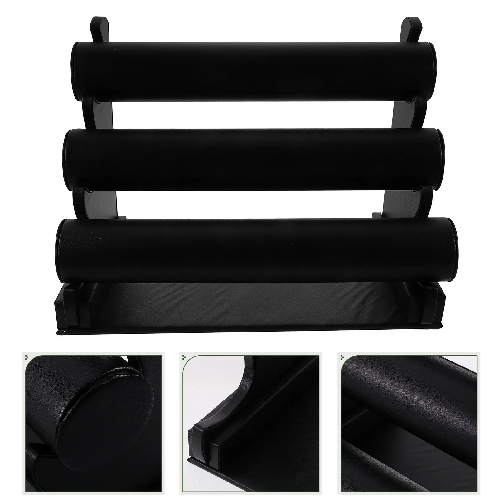 

Detachable 3 Tier Bracelet Display Stand Bracelet Holder Organizer Watch Rack Multi-Function Jewelry Storage Rack for Home Store