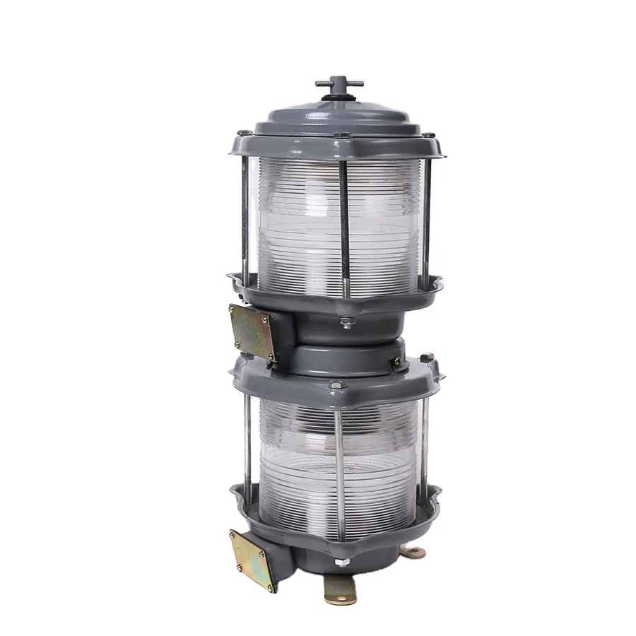 

Factory Wholesale CXH6-10B Double-deck All Round Light Marine Navigation signal Light Metal