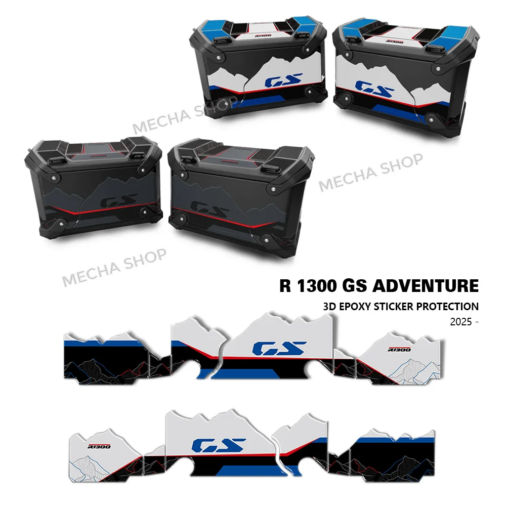 

Защитные 3D-наклейки для алюминиевых кофров R1300GSA R 1300 GS Adventure, комплект защиты, аксессуары для мотоциклов
