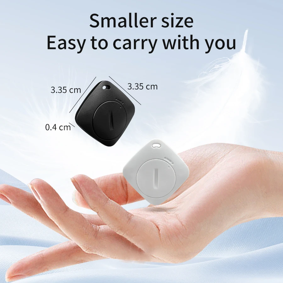 IOS Android Smart Tag GPS Tracker Bluetooth Global Locator Key Finder Tracking Device for iPhone Google Find My Vehicles Pets