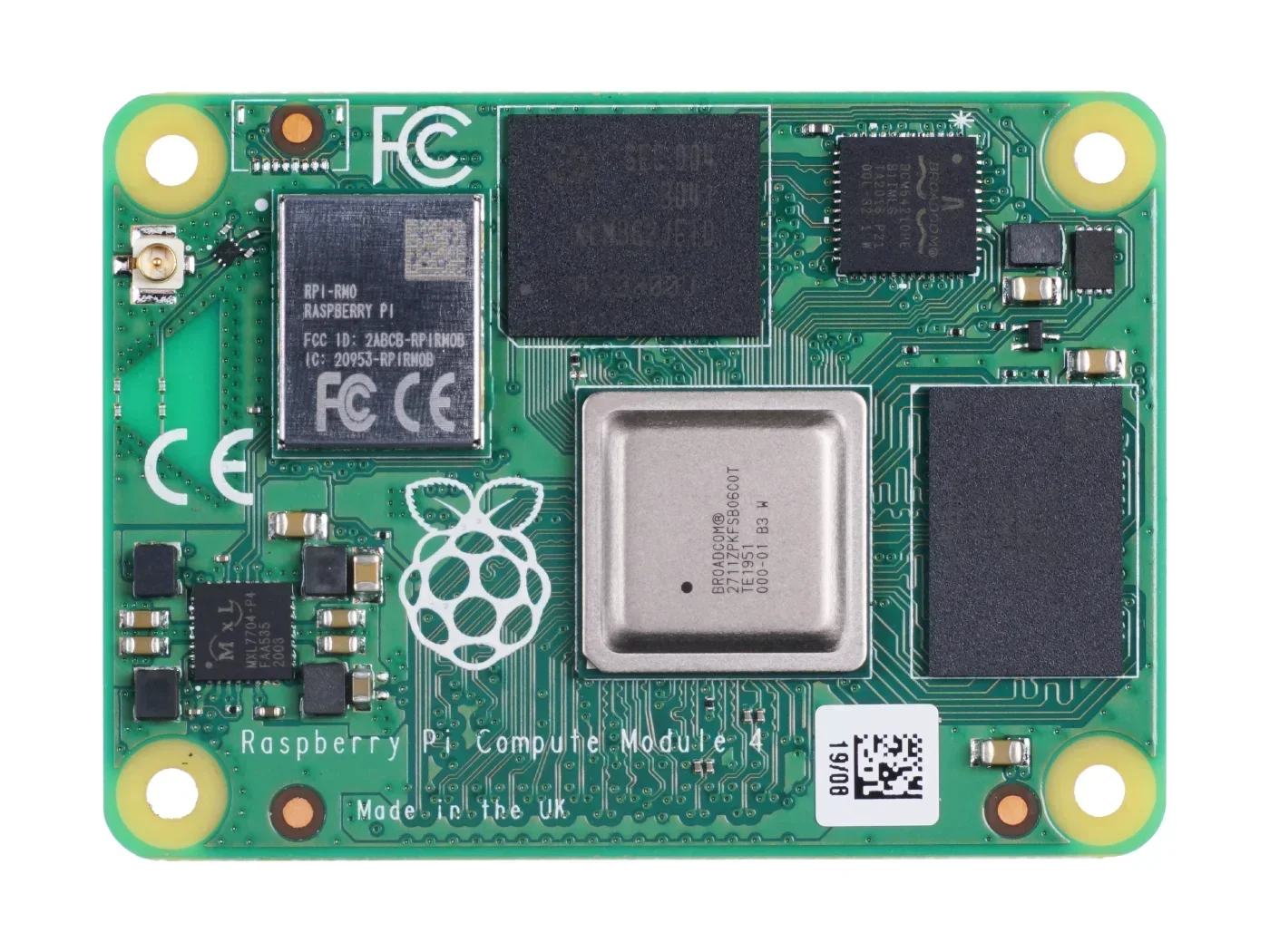 Raspberry Pi Compute Module 4 The Power Of    in A Compact Form Factor 2GB RAM 8GB eMMC CM102016 With Wifi
