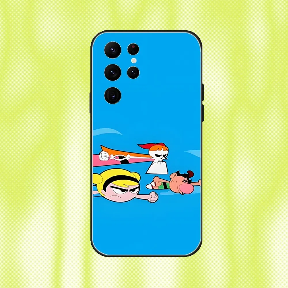 Grim Adventures of Billy Mandy  Phone Case For Samsung S 25,24,23,22,30,21,10,9,Ultra,Plus,Lite,FE,4,5G Black Soft Case