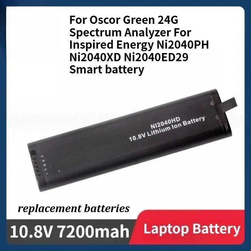 Battery for Oscor Green 24G Spectrum Analyzer for Inspired Energy Ni2040PH Ni2040XD Ni2040ED29 Smart Replace the  Battery