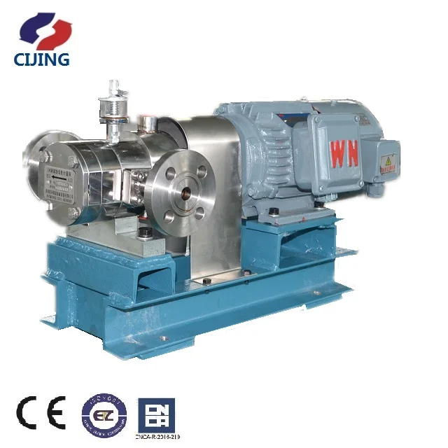 high viscosity liquid gear pump for asphalt