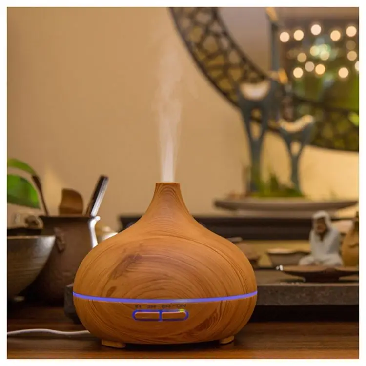 

Smart Aroma Diffuser for Halite Anion Aromatics Aromatherapy With Remote Control 1.1L Large Capacity Double Spray Air Humidifier