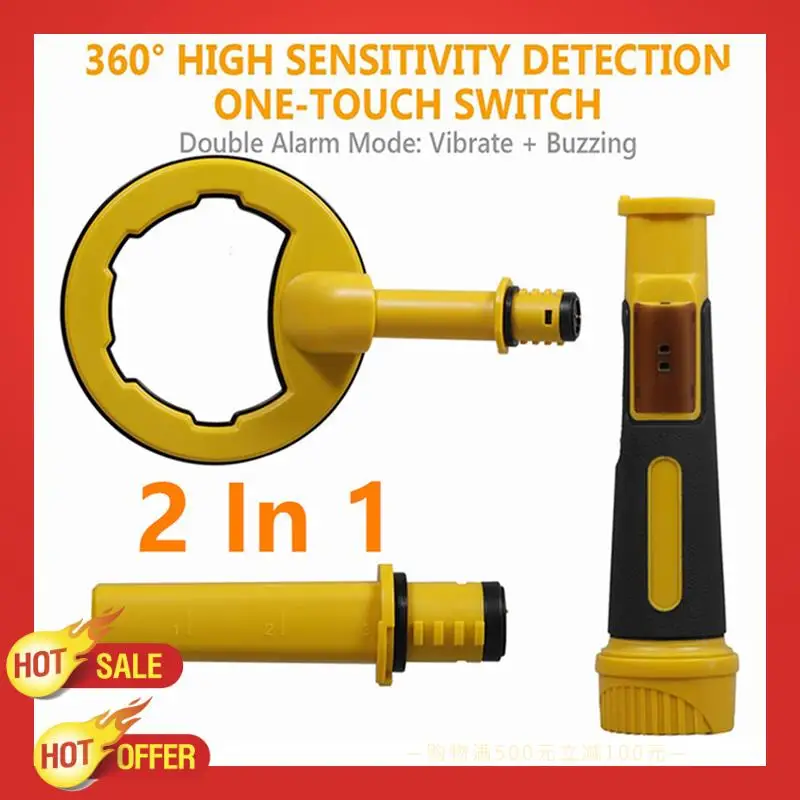2 In 1 Underwater Metal Detector Pulse Pinpointer Diving Treasure Waterproof Metal Detector Handheld Metal Finder Easy To Use