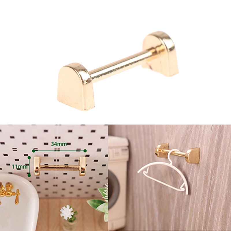 

1:12 Dollhouse Miniature Wall Hanger Storage Rack Furniture Accessories