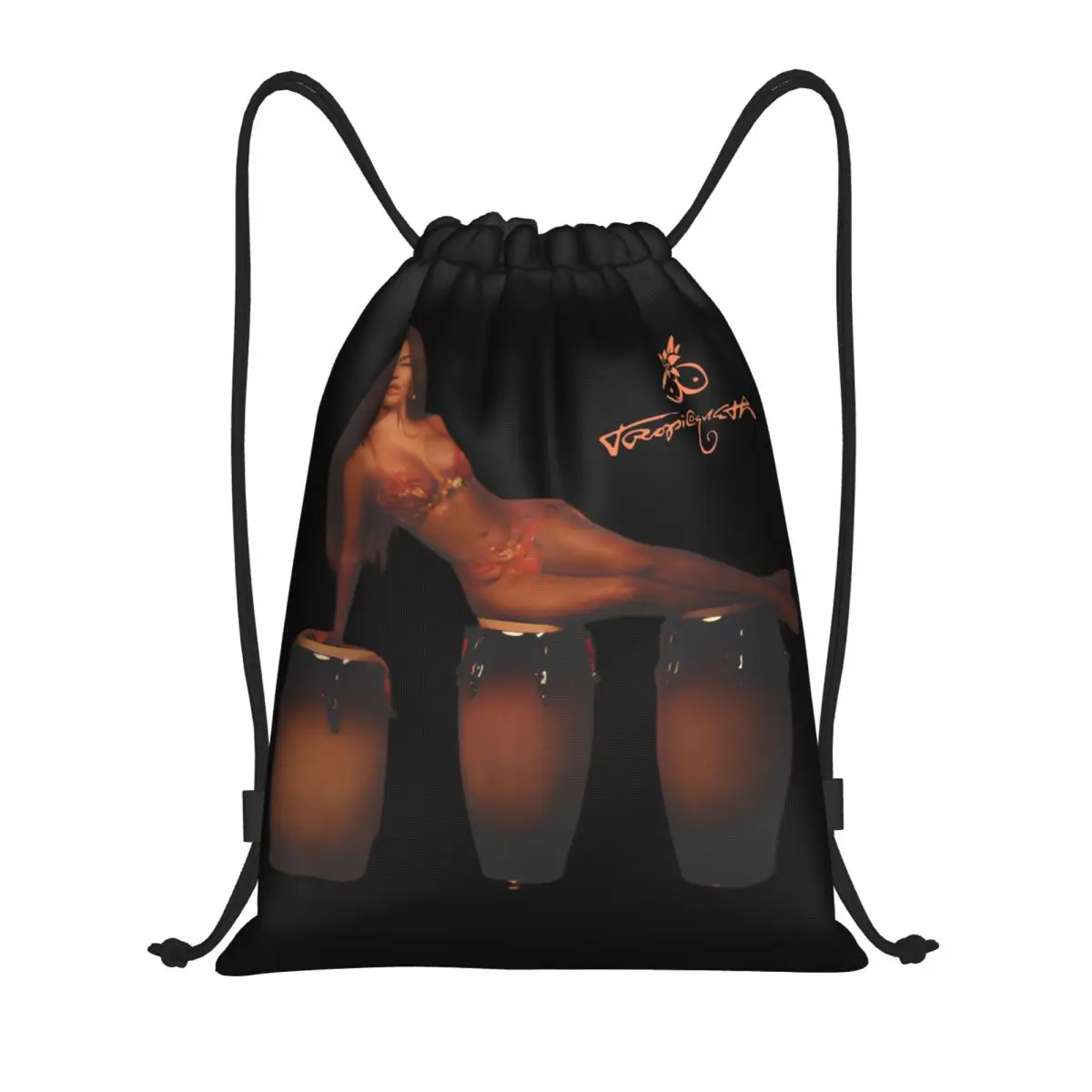 

Tropicoqueta Latina Foreva Karol G Рюкзак на шнурке Спортивный рюкзак для спортзала Сумки на шнурке для тренировок