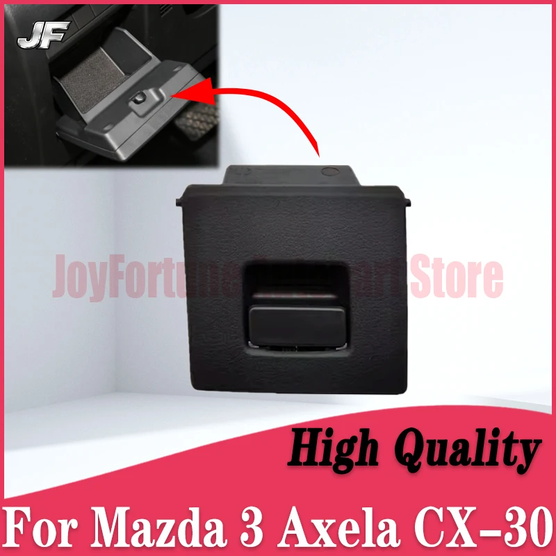 For Mazda 3 Axela CX-30 CX30 Car Coin Box Glove Box Dashboard Lower Left Side Storage Box Only For Left Hand Drive