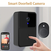 Wifi Video Doorbell Camera Night Nision Home Security Surveillance System with Two-Way Intercom Smart Home Device Cat Eye