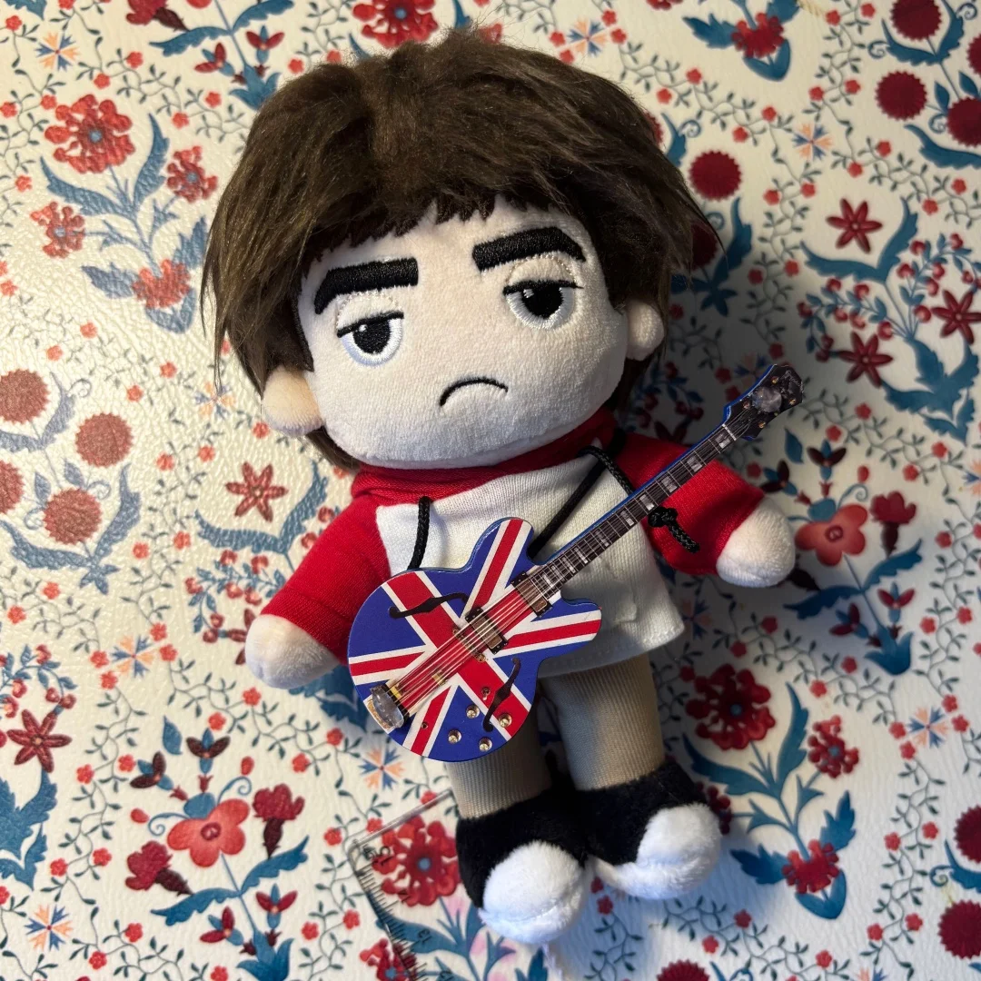 ORIGINAL Noel Gallagher Oasis Plush Keychain Rock Pendant Plushies Collection Stuffed Doll Toys Cute Boys Girls Birthday Gifts