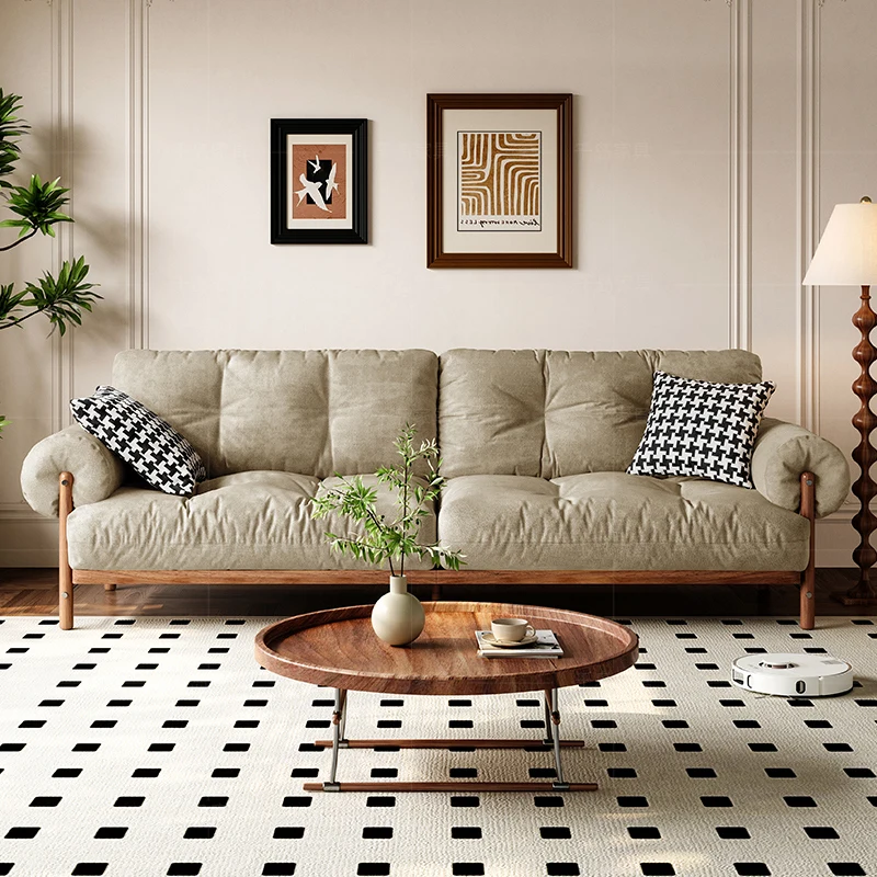 Nordic Modern Living Room Sofas Minimalist Outdoor Nordic Replica Designer Sofas Cute Designer Balcony Wood Divano Furniture