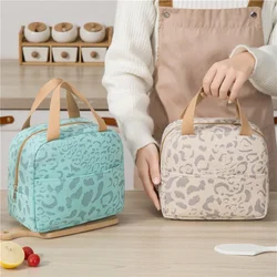 Patterned Bento Bag Dacron Thickened Insulation Waterproof Durable Lightweight Lunch Box