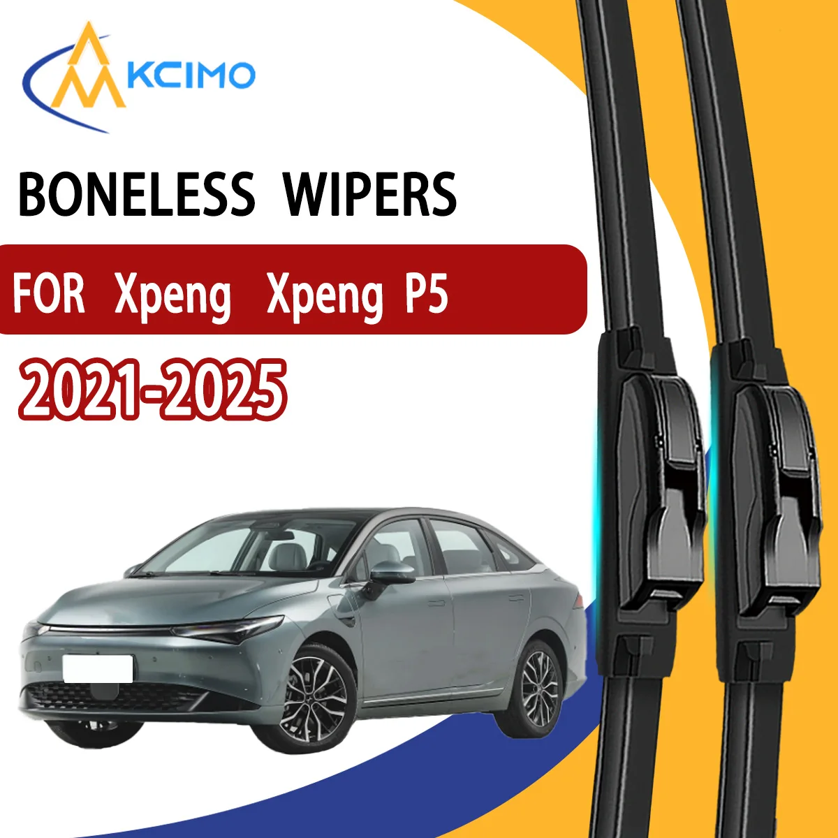 

2Pcs Front Windshield Wiper Blades For Xpeng P5 2021-2025 Windscreen Window Car Accessories