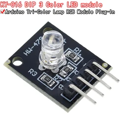 Smart Electronics 4pin RGB Module KY-016 Three Colors 3 Color RGB LED Sensor Module for Arduino DIY Starter Kit KY016