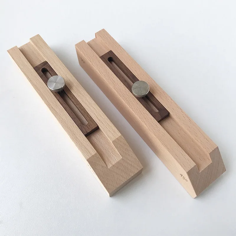 Beginner's Tool Kit DIY Woodworking Bevel Corner Shovel Platform Beech Wood Group Craft Materials Kit
