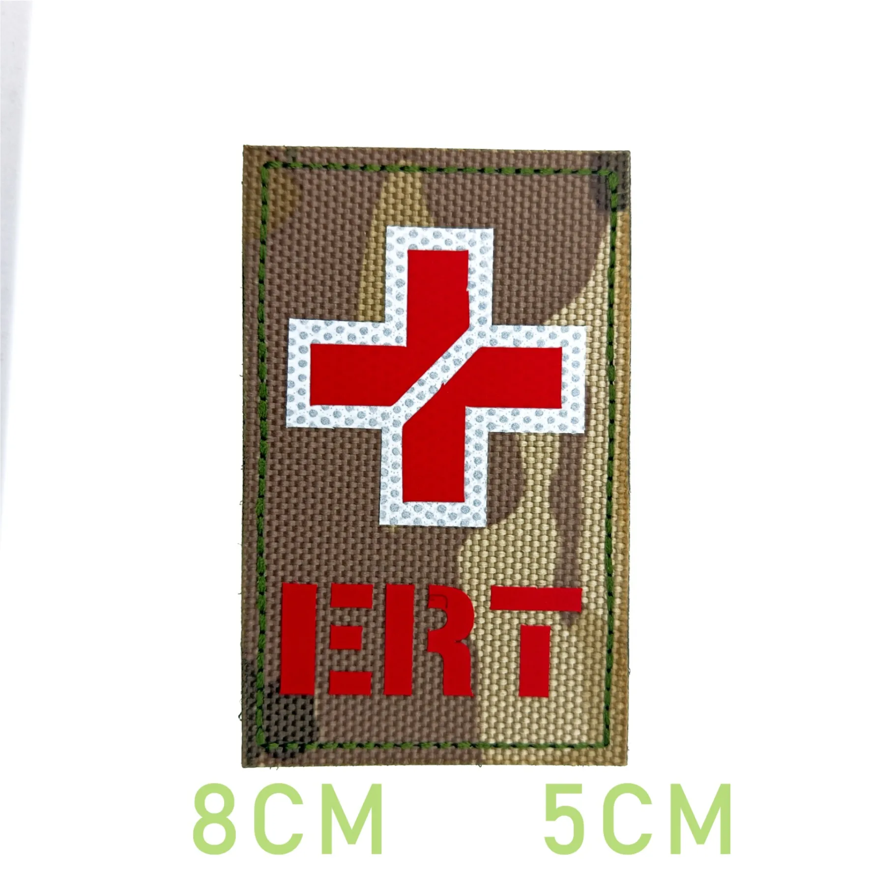 Outdoor rescue patch ERT MED A+A-O+O-blood type logo medical patch soldier backpack vest cross tactical badge