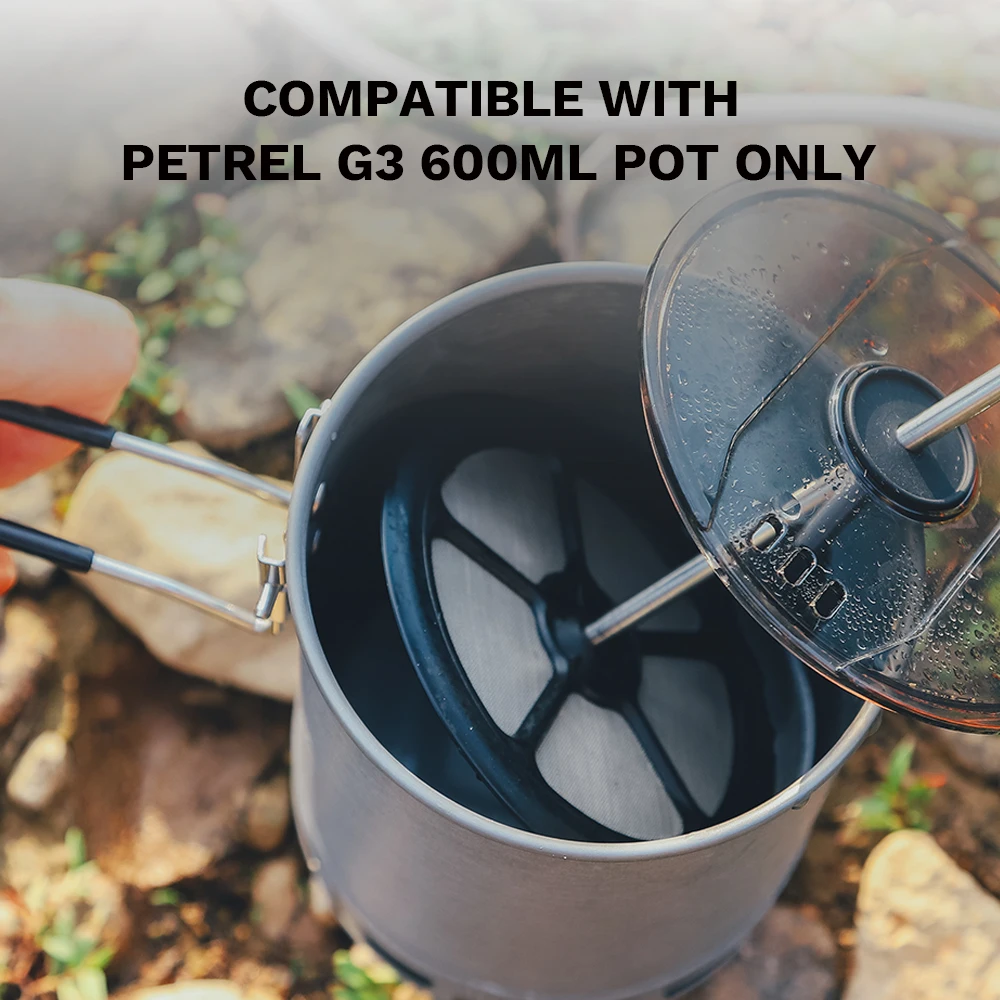 Fire-Maple Petrel French Press Coffee Filter for G3 Pot Camping Backpacking Cookware