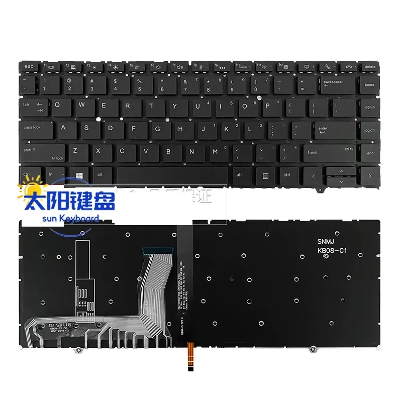 hp-zbook-studio-x360-g5-elitebook-1050-g1-hsn-q11c用キーボード