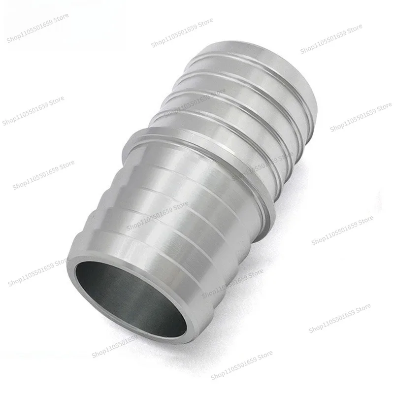 For Automotive Retrofit 1 Inch To 1 Inch Hose Barb Fitting Aluminum Radiator Steam Port Adapter Connector