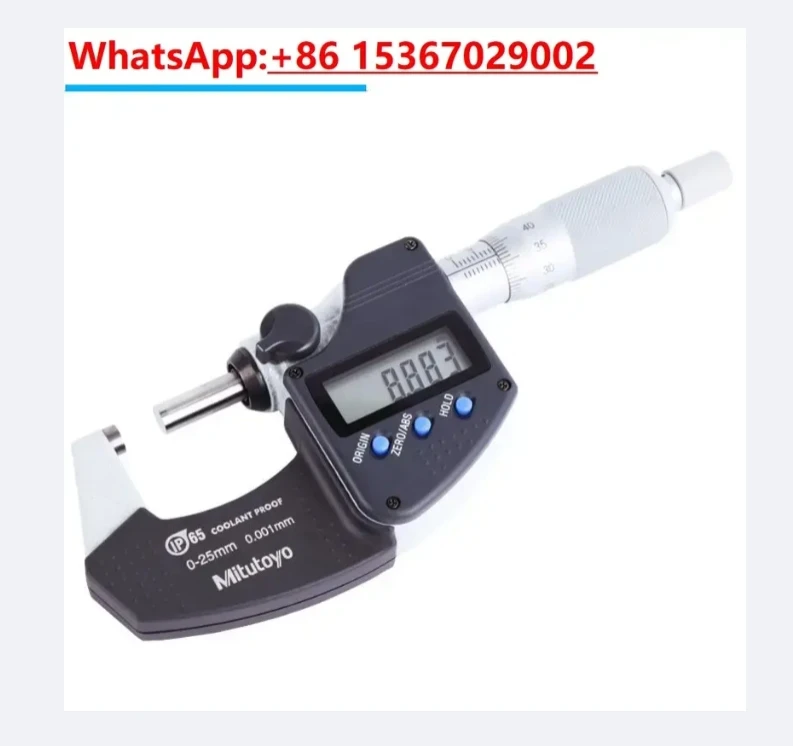 Mitutoyo Measuring Range 0-25/50/75/100mm/0.001 293-240/241/242/243-30  Digital Outside Micrometers IP65 Accuracy 1um