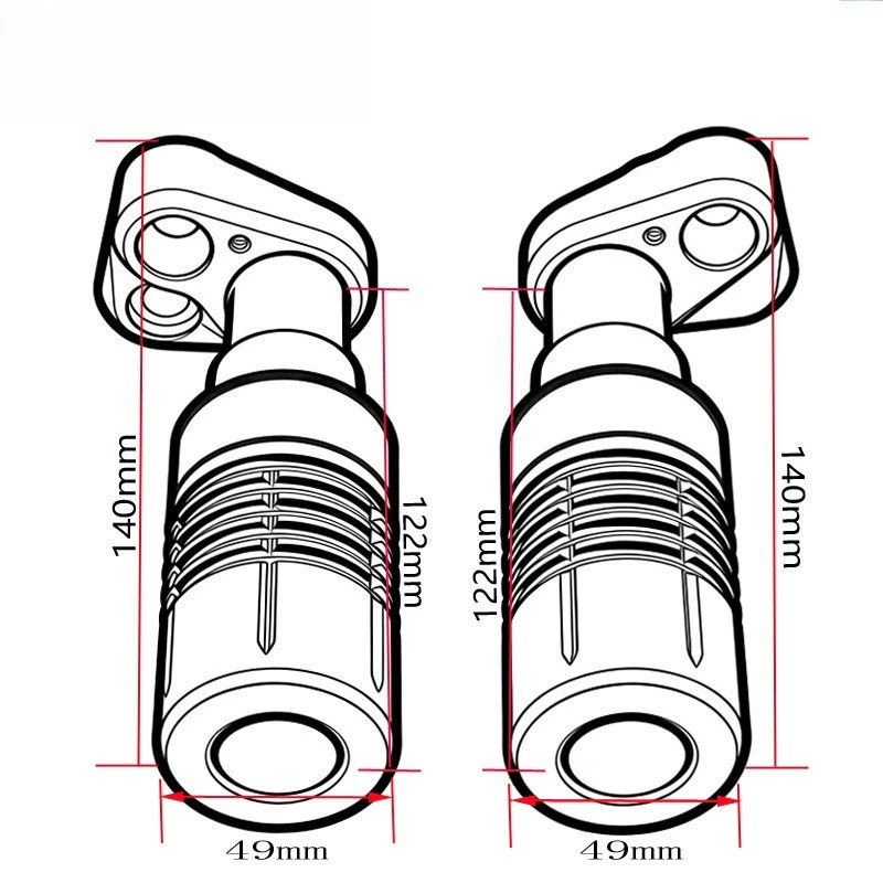 For BMW S1000XR 2019-2025 Frame Slider Crash Protector Motorcycle Fairing Guard Engine Protection Pad