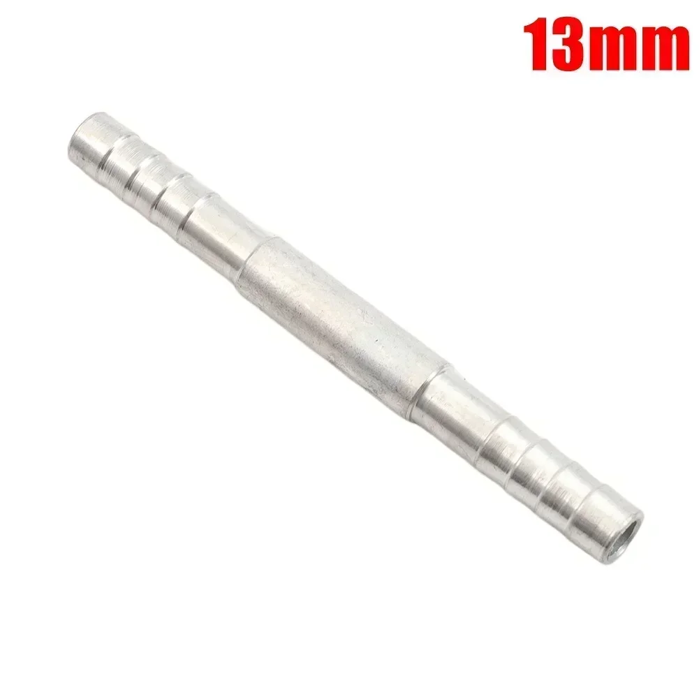 1pc 8-11-13-16-17mm Aluminum A/C Hose Barb Straight Splice Push In Fitting White Universal Air Compressor Accessories Parts