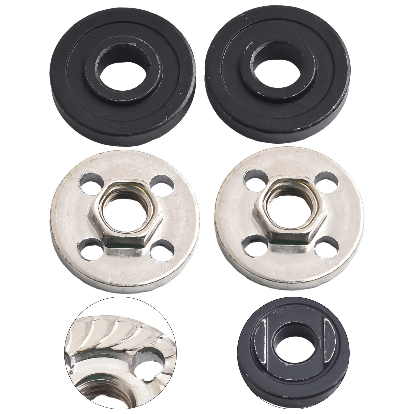 Hexagon Nut Pressure Plate Diameter: (Approx. ) 30mm Not Loose Silver Thread: (Approx. ) 10mm Practical Useful