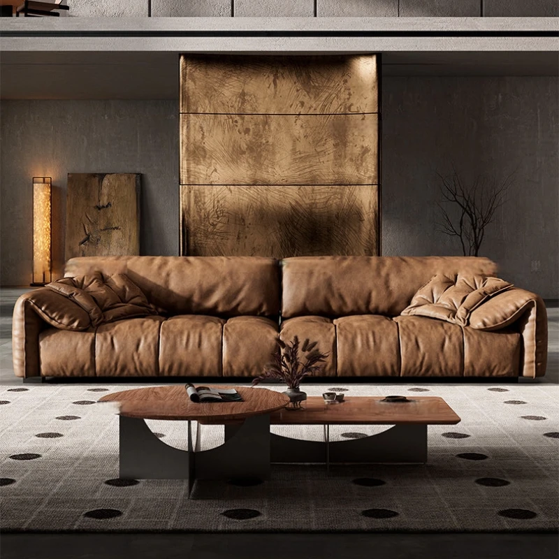 Vintage Brown Living Room Sofas Luxury Antique Bauhaus Sectional Living Room Sofas Nordic Sleeper Woonkamerbanken Furniture