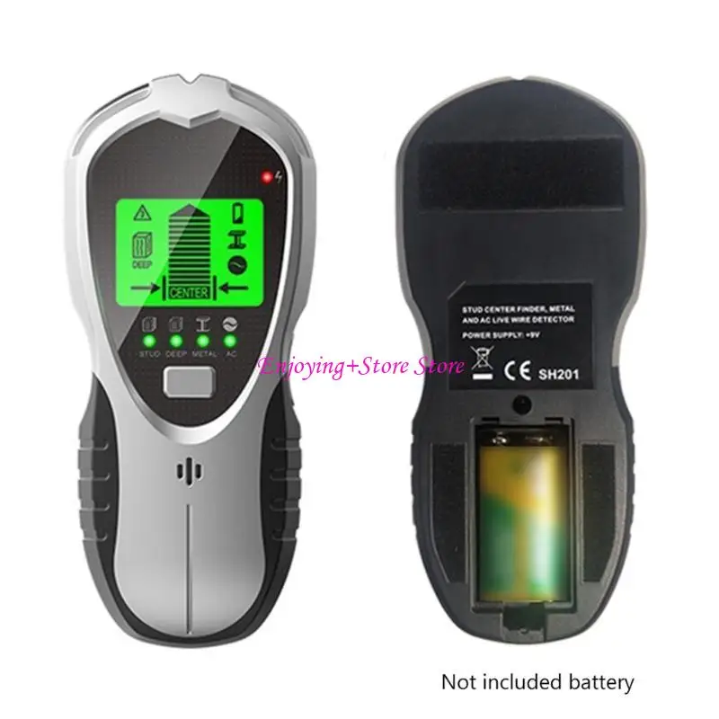 

G6DA Finder Electronic 4 in 1 Handheld Wall Scanner for Wood AC Wire Metal Studs Detection with LCD Screen Alarm