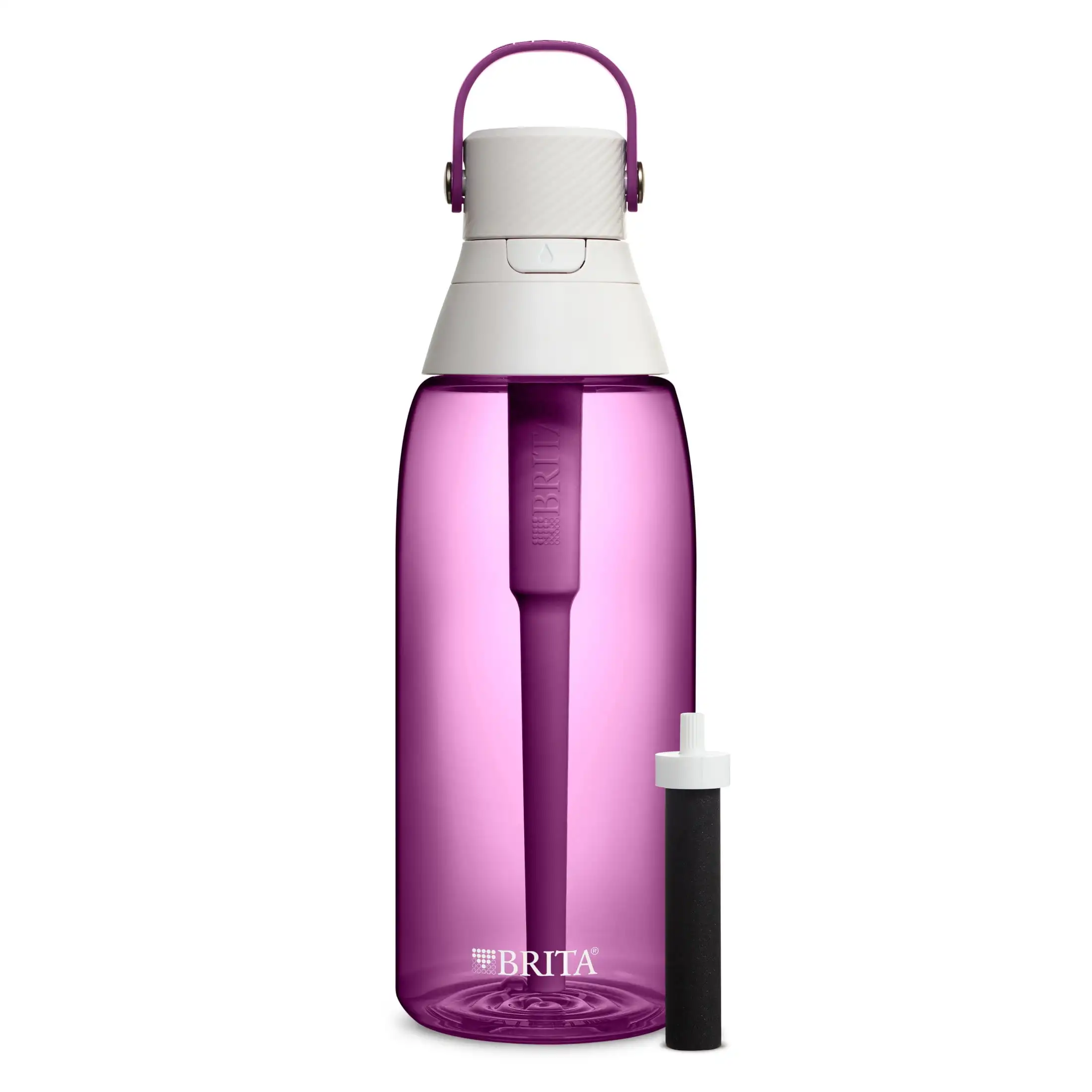 

36oz Orchid Leakproof Water Bottle with Straw & Filter, Premium Insulated Sports Bottle for Gym, Travel, Hiking, School & Work