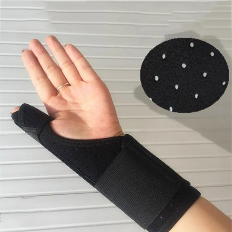 

HANRIVER "Дышащий со стальной пластиной, фиксированный перелом пальца, фиксированный, с браслетами на среднем пальце, разтяжение запястья"