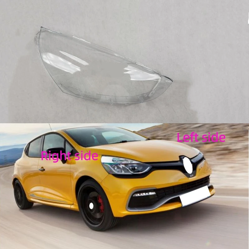 

For Renault CLIO 2013 2014 2015 2016 2017 2018 Car Headlight Shell Headlamp Cover Replacement Lamp Shade Headlamp Lens Glass