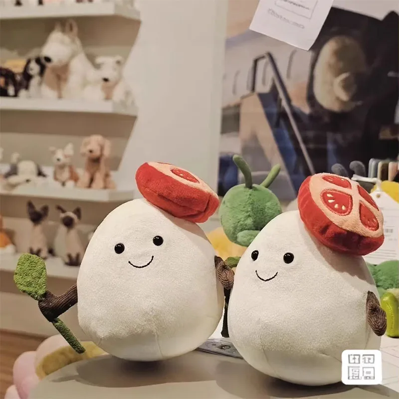 

2025 New Jellycat Orange Cheese Plush Toy Kawaii Room Decoration Doll Pet Interactive Plush Doll Children'S cute Birthday Gift