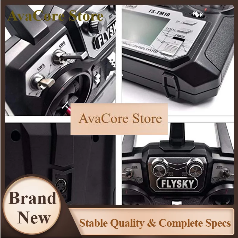 AvaCoreOriginal FLYSKY FS-I6 6 Channel 2.4GHz Remote Controller Rc Transmitter With Receiver For Rc Airplane Boat Helicopter