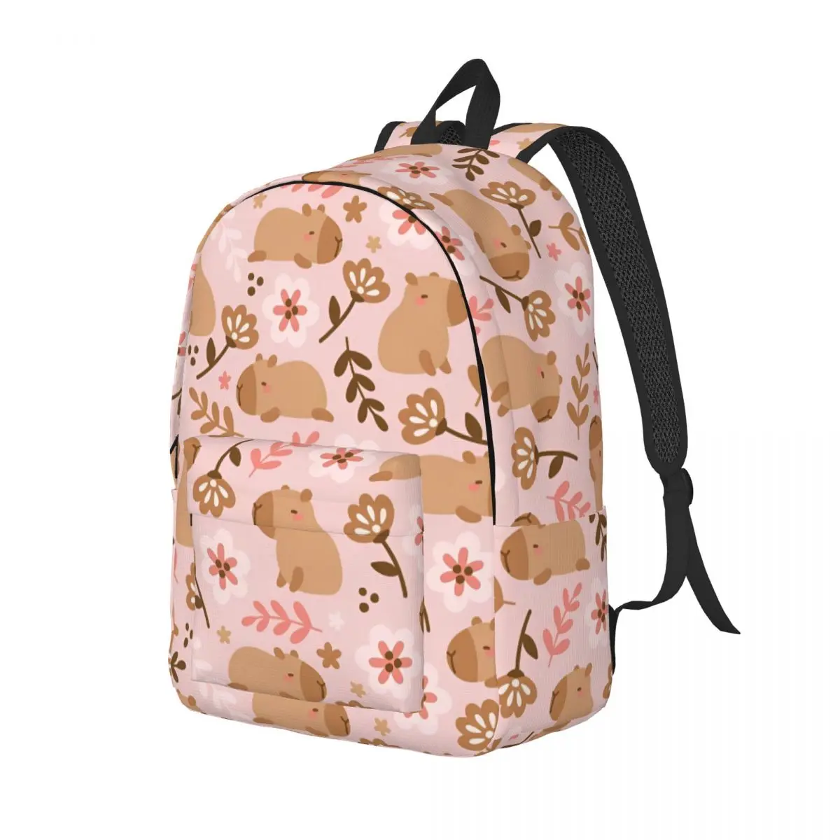 Cute Capibara Capybara for Teens Student School Book Bags Daypack Elementary High College Travel