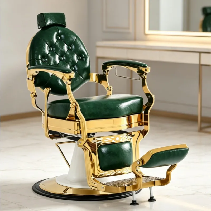 Recumbable barber chair Men's oil head hair salon chair Special weight for hair salon