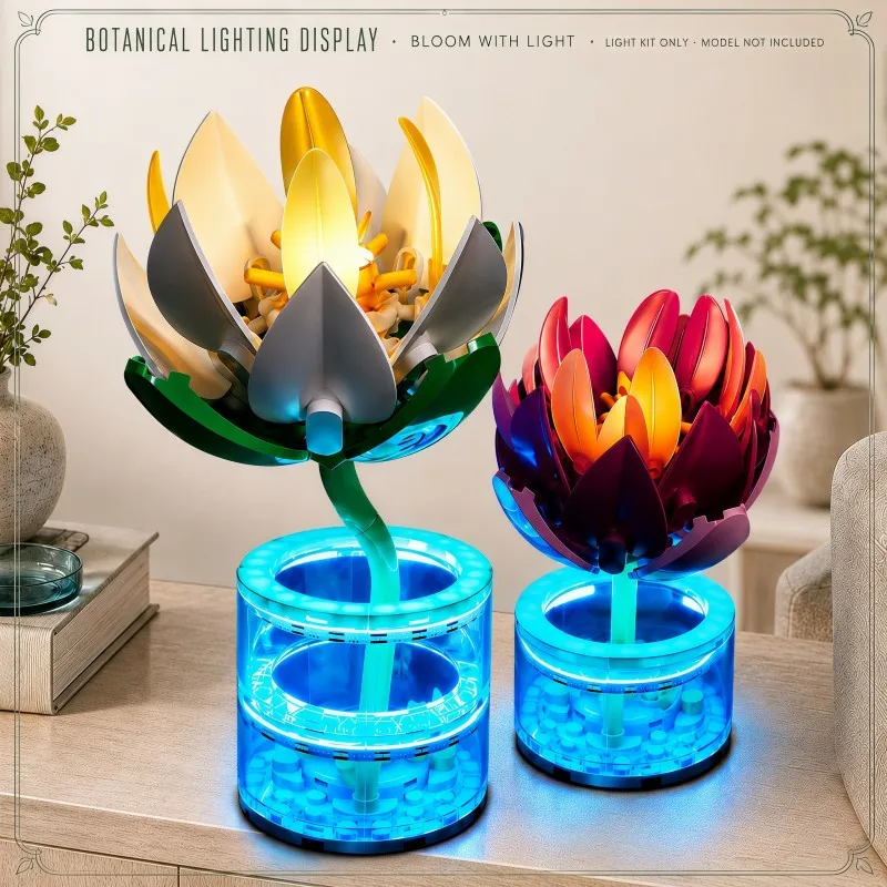 MAXCXT LED Light For LEGO 11511 Botanicals Water Lilies DIY Decorative Lamp Not Include Lego Building Blocks Set