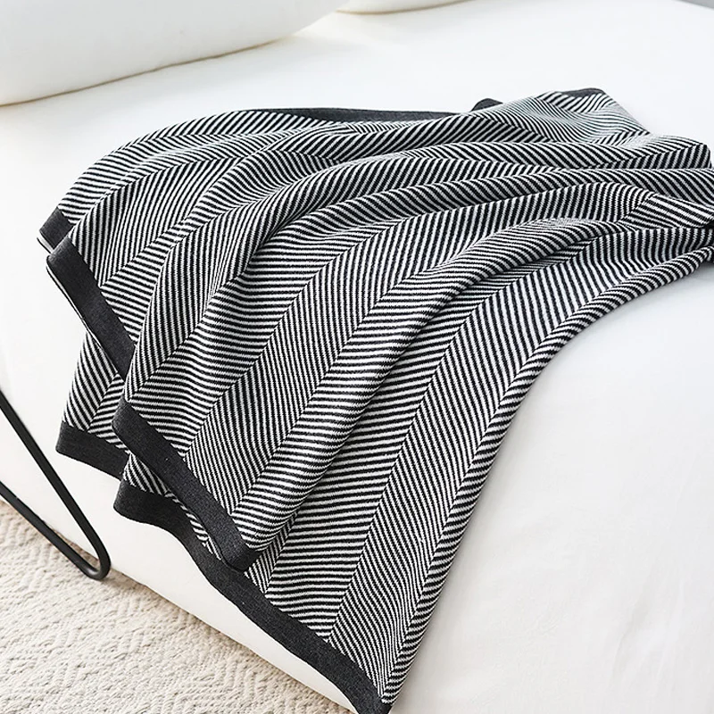 

Роскошное флисовое одеяло первого класса - 130x180 см, плед из искусственного кашемира на диване для украшения дома Bubu Dudu