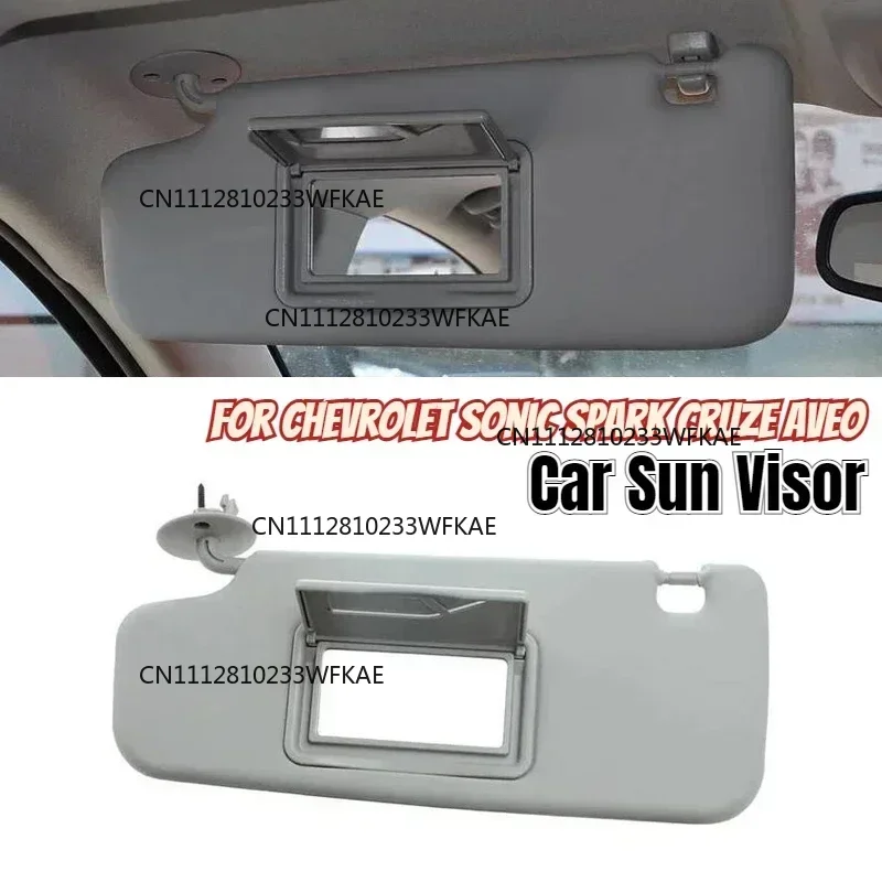 For Chevrolet Sonic 2012-2020 Spark 2011-2022 Cruze 2009-2014 Aveo 2011 2012 2013 Car Sun Visor  Accessories 1902132 P95327509