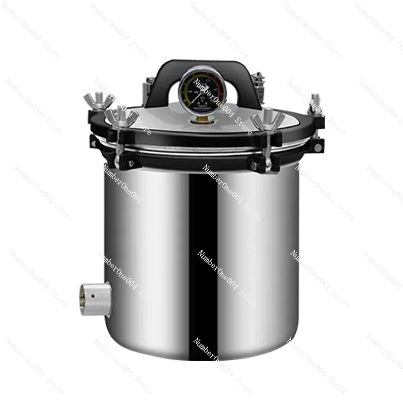 Autoclave 24l Portable Steam Autoclave Sterilization Machine Equipment Sterilizer  for Nail Tools Steam Autoclave