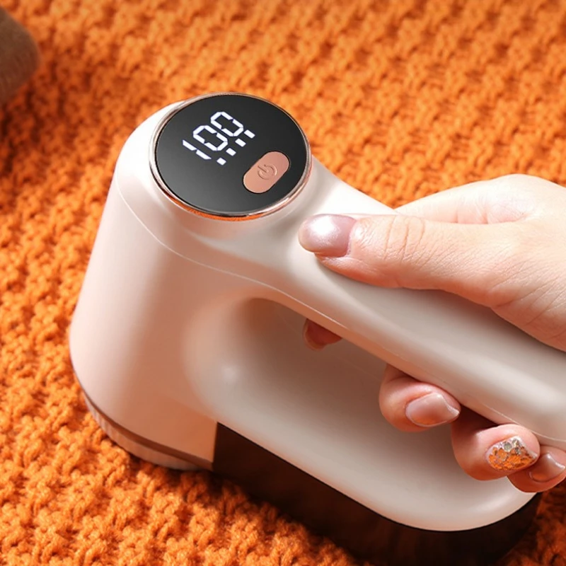 Electric Lint Remover with 3 Speed Levels & Digital Display, Clothes Shaver, Fabric Fuzz Trimmer for Removing Lint & Pills