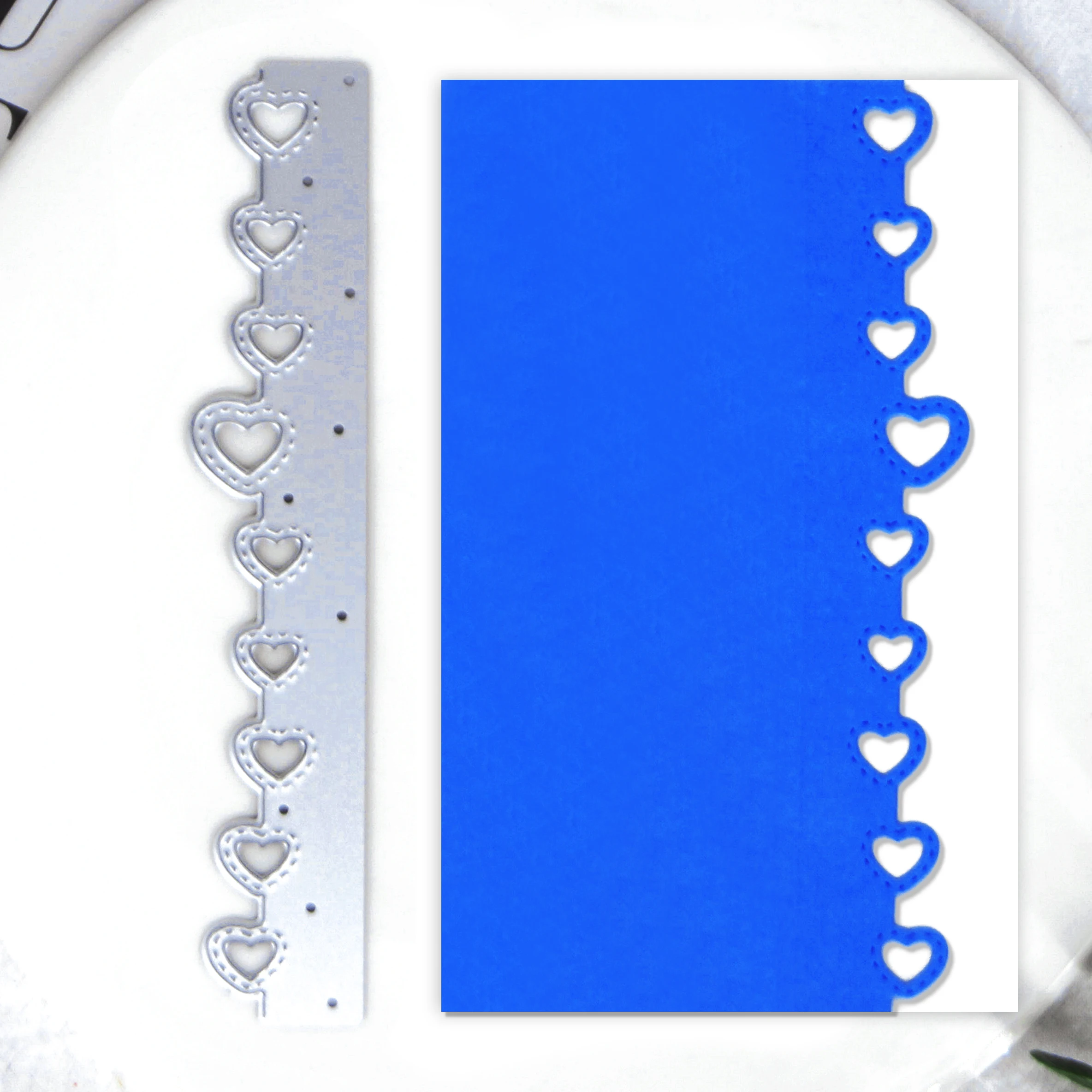 Heart Love Edge Envelope Cover Metal Cutting Dies Stencils For DIY Scrapbooking Decorative Embossing Handcraft Die Cutting Templ