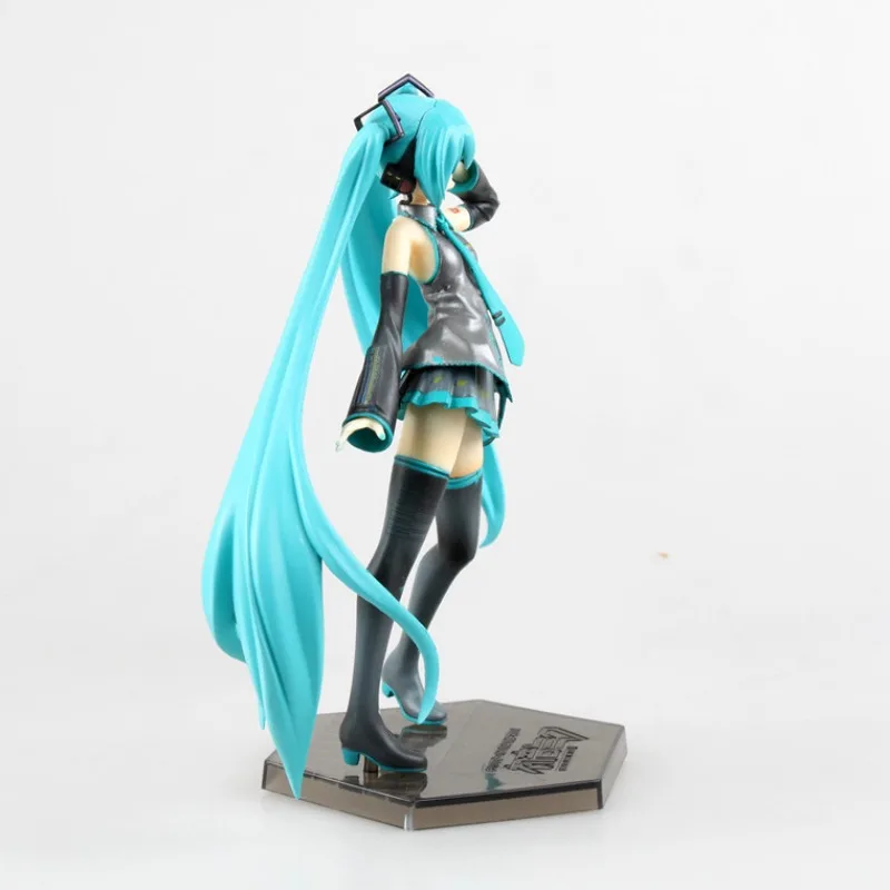 19CM Hatsune Miku Vocaloid rysunek Model akcji dekoracja lalki z kreskówek ozdoba kolekcja zabawek prezenty obecne Ins Anime Kawaii